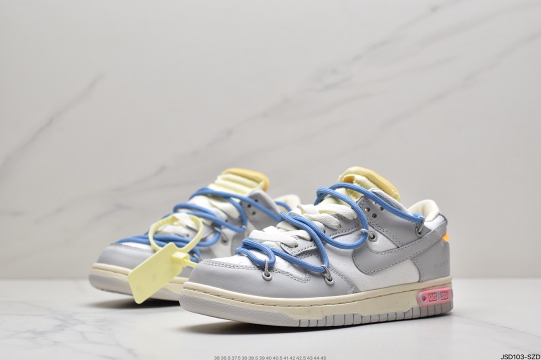 200 Off-White x Nike SB Dunk Low ”The 50”OW联名  DM1602