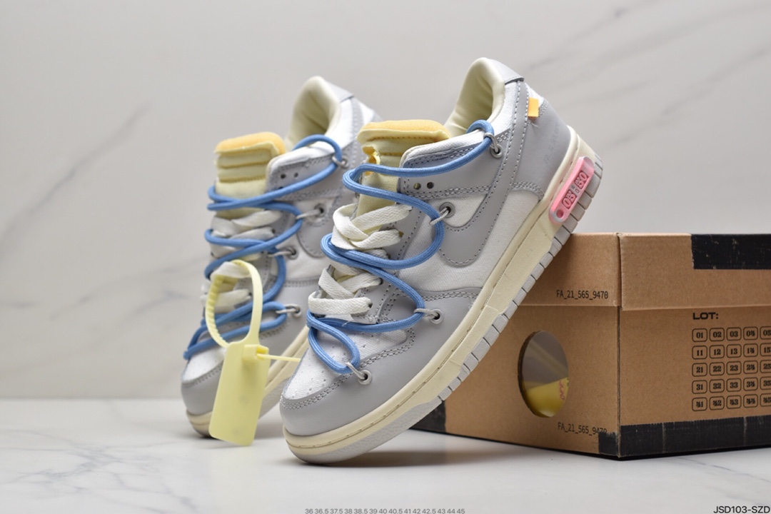 200 Off-White x Nike SB Dunk Low ”The 50”OW联名  DM1602