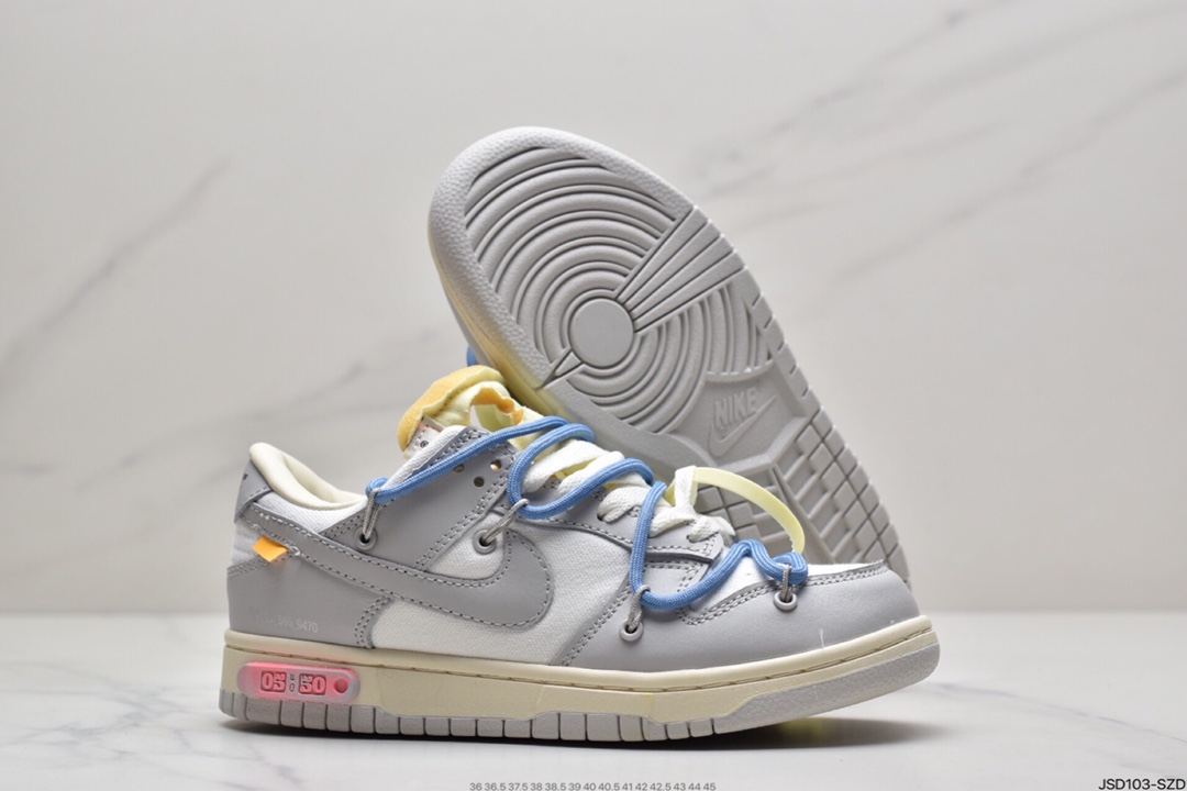 200 Off-White x Nike SB Dunk Low ”The 50”OW联名  DM1602