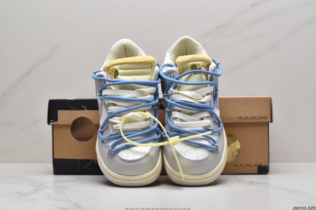 200 Off-White x Nike SB Dunk Low ”The 50”OW联名  DM1602