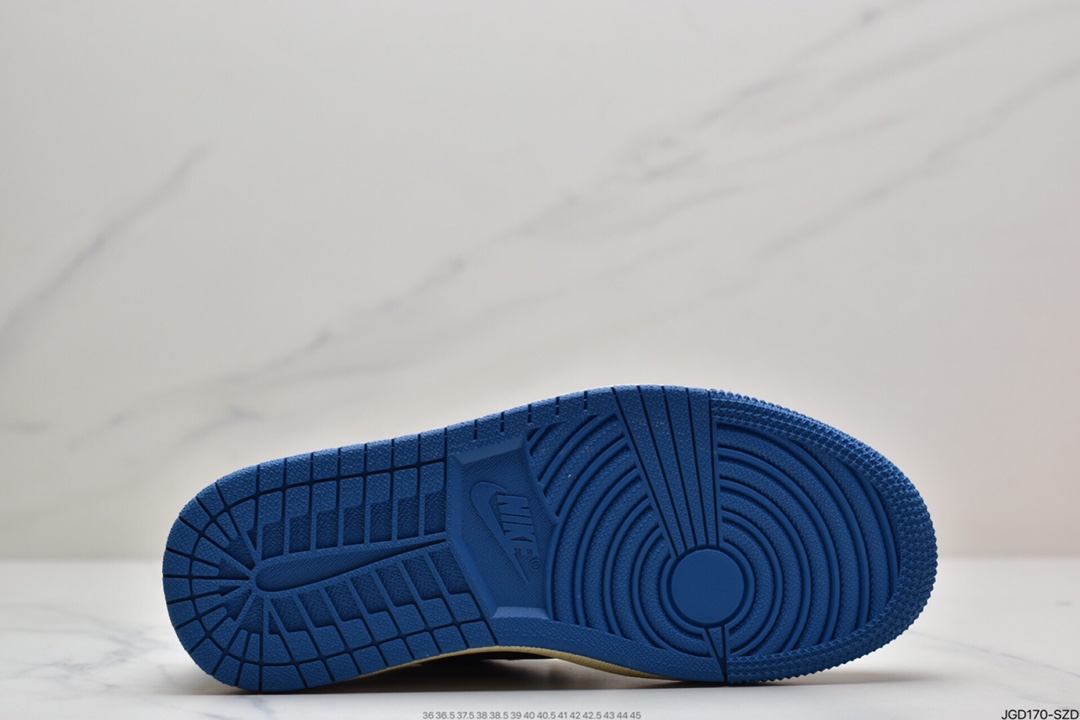 180 Fragment x TS x Air Jordan 1 Low三方联名倒钩低帮 DM7866-140