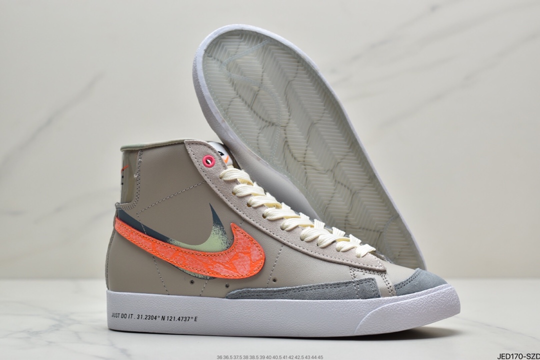 150 耐克Nike Blazer Mid ’1977 Vintage”Shanghai”经典开拓者高帮百搭休闲运动板鞋DC3278-280