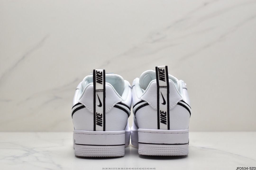 170 耐克Nike Air Force 1白黑边 官方同步 DH2472-100