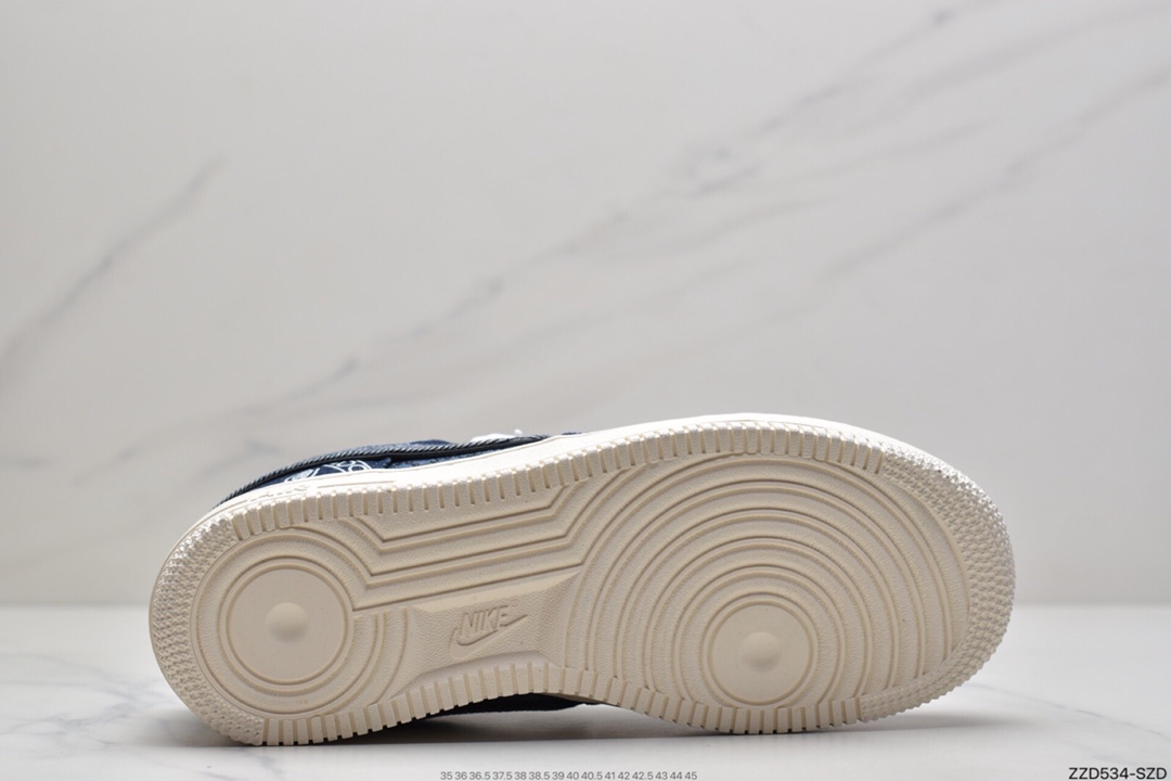 230   Air Force 1 Low 联名新品！空军一号牛仔布板鞋905345-402