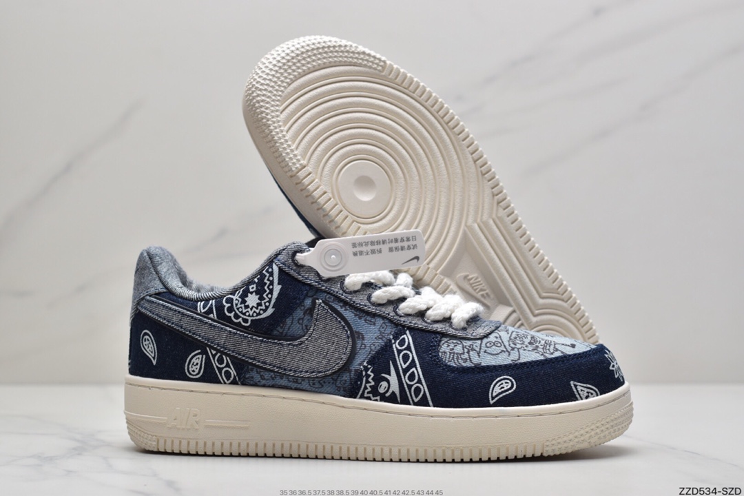230   Air Force 1 Low 联名新品！空军一号牛仔布板鞋905345-402