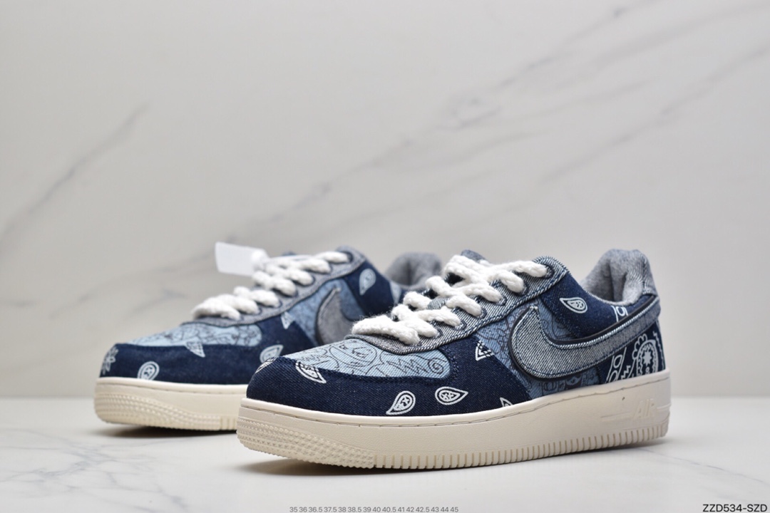 230   Air Force 1 Low 联名新品！空军一号牛仔布板鞋905345-402