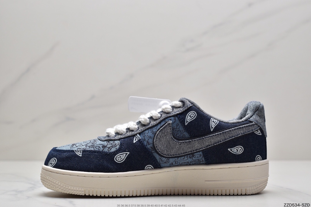 230   Air Force 1 Low 联名新品！空军一号牛仔布板鞋905345-402