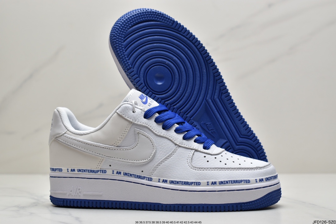 170 詹皇公司联名款Uninterrupted x Nike Air Force 1 运动板鞋CQ0494-100