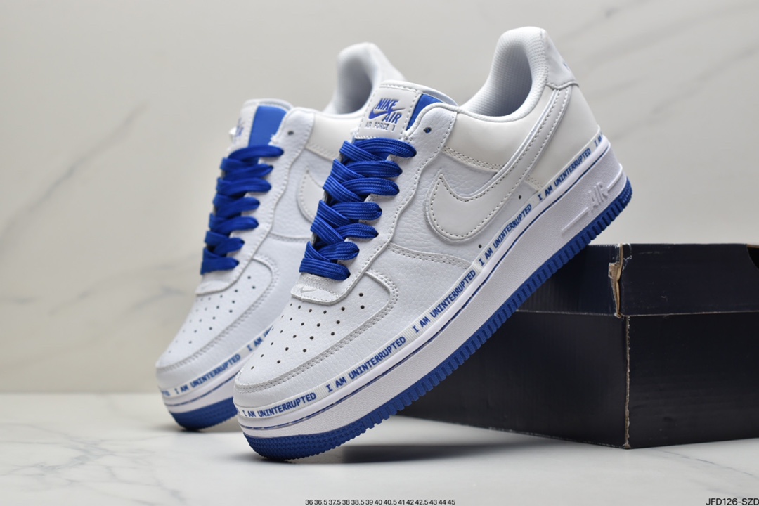 170 詹皇公司联名款Uninterrupted x Nike Air Force 1 运动板鞋CQ0494-100
