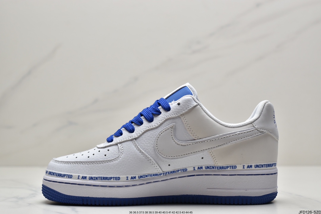 170 詹皇公司联名款Uninterrupted x Nike Air Force 1 运动板鞋CQ0494-100