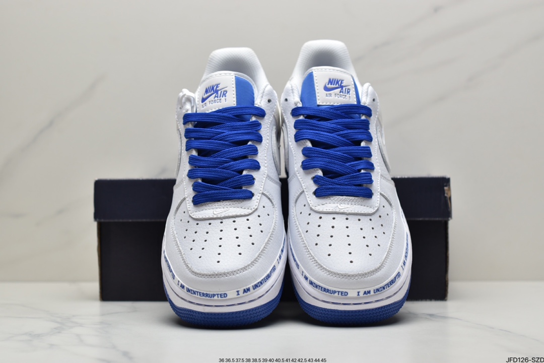 170 詹皇公司联名款Uninterrupted x Nike Air Force 1 运动板鞋CQ0494-100