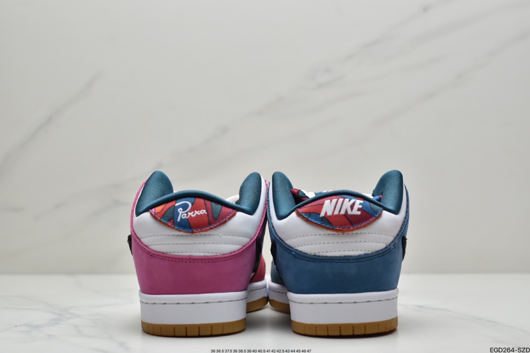 400  Parra x NIKE SB Dunk Low 撕撕乐DH7695-100