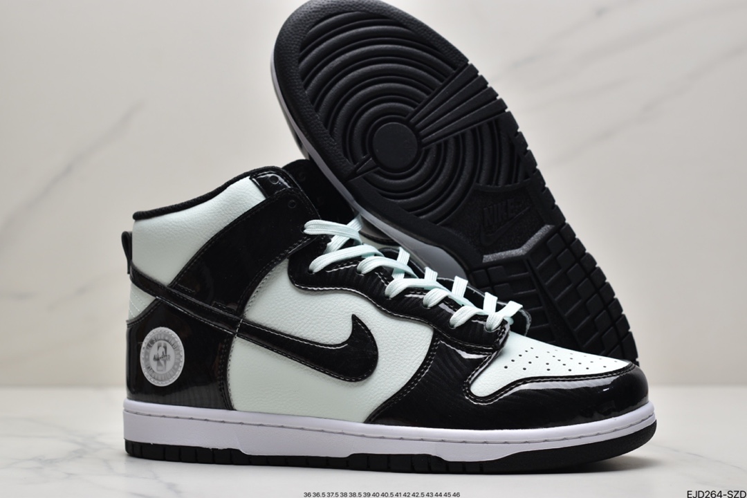 350 耐克Nike Dunk High All Star 薄荷绿全明星男女高帮滑板鞋DD1398-300