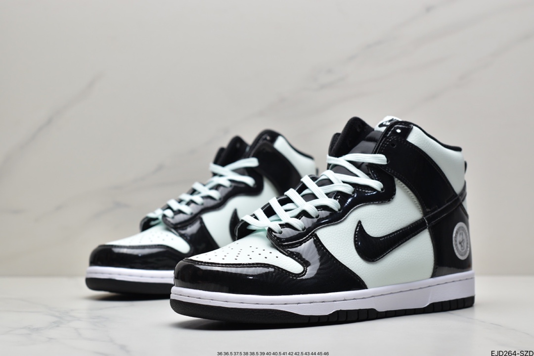 350 耐克Nike Dunk High All Star 薄荷绿全明星男女高帮滑板鞋DD1398-300