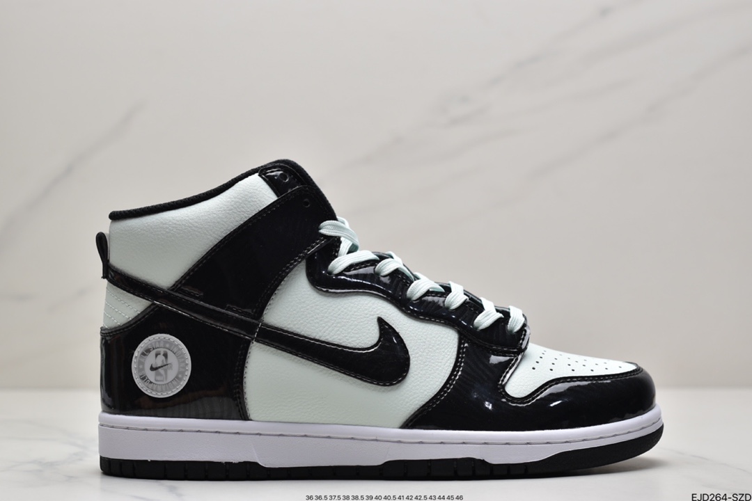 350 耐克Nike Dunk High All Star 薄荷绿全明星男女高帮滑板鞋DD1398-300