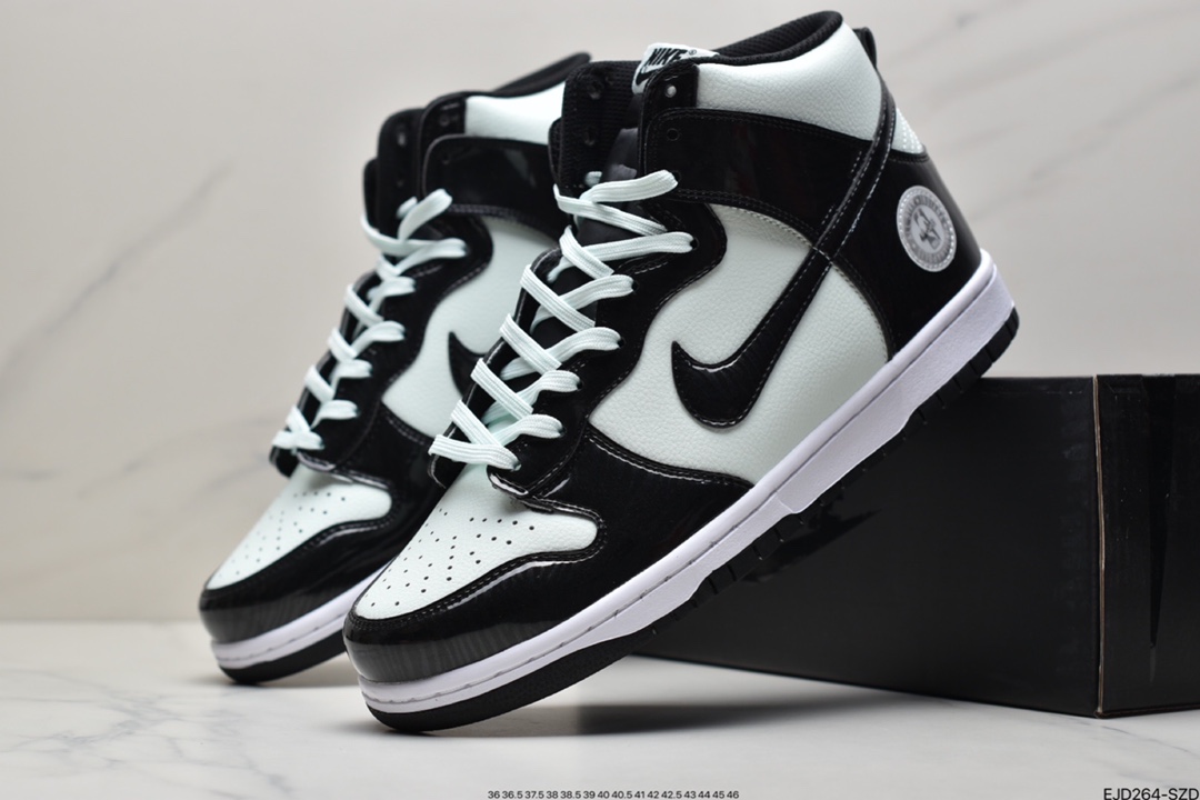 350 耐克Nike Dunk High All Star 薄荷绿全明星男女高帮滑板鞋DD1398-300