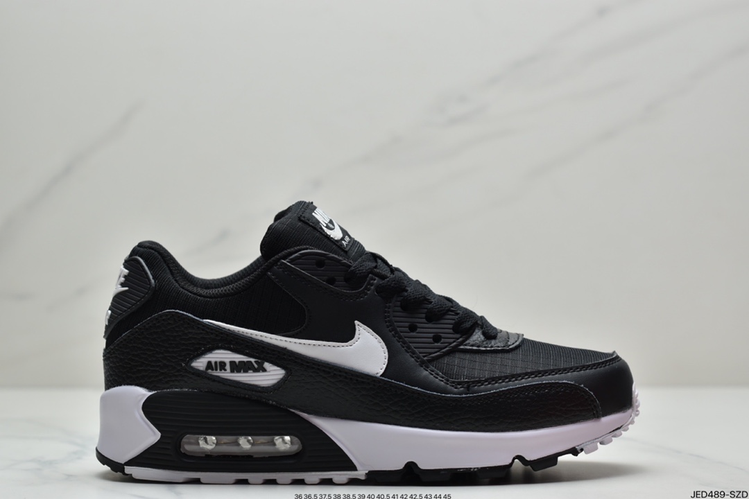 150 耐克Nike Air Max 90  丝绒复古气垫百搭休闲运动慢跑鞋 898512