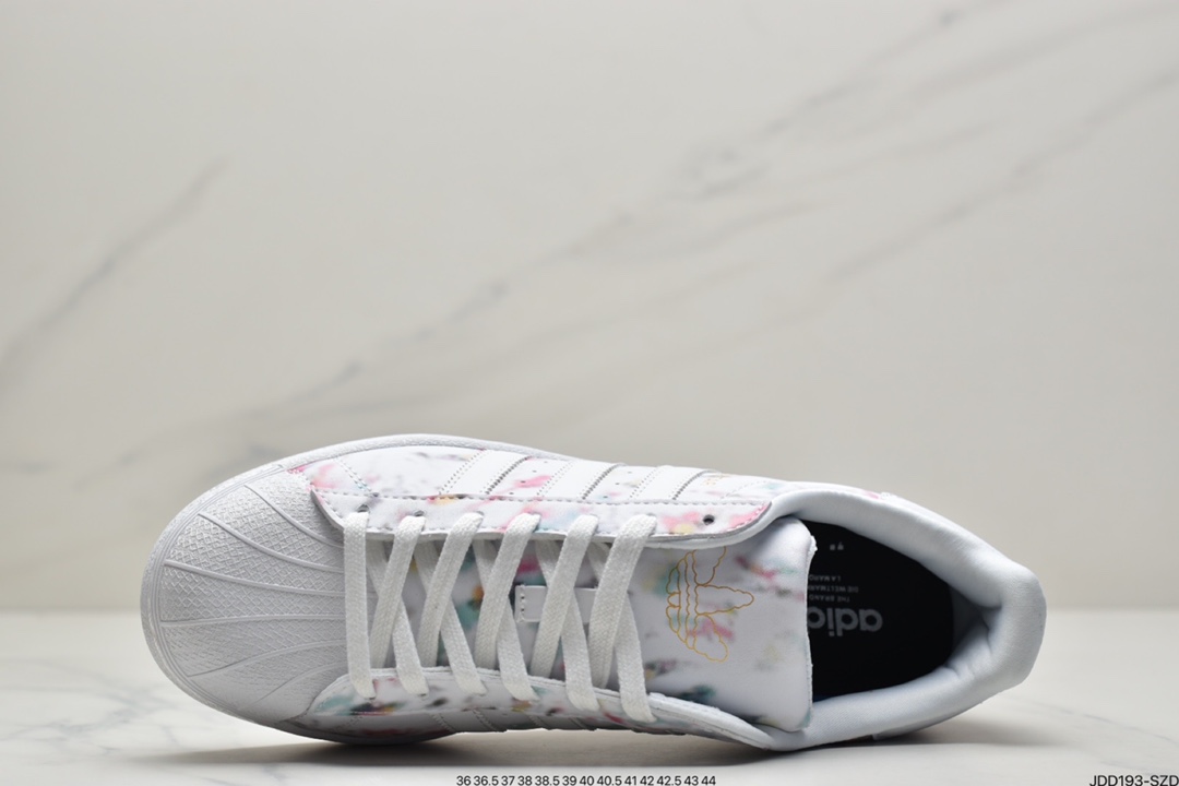 120 阿迪达斯 Adidas Superstar   经典 贝壳头板鞋 FX5538