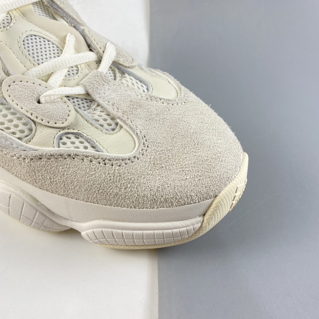 P300  AD  Yeezy 500 “Bone White” 骨白  FV3573