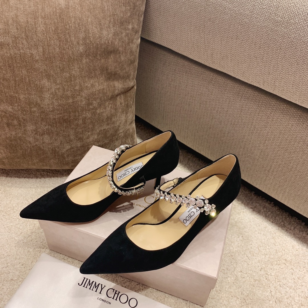 Jimmy Choo JC21ss最新BAILY水晶单鞋