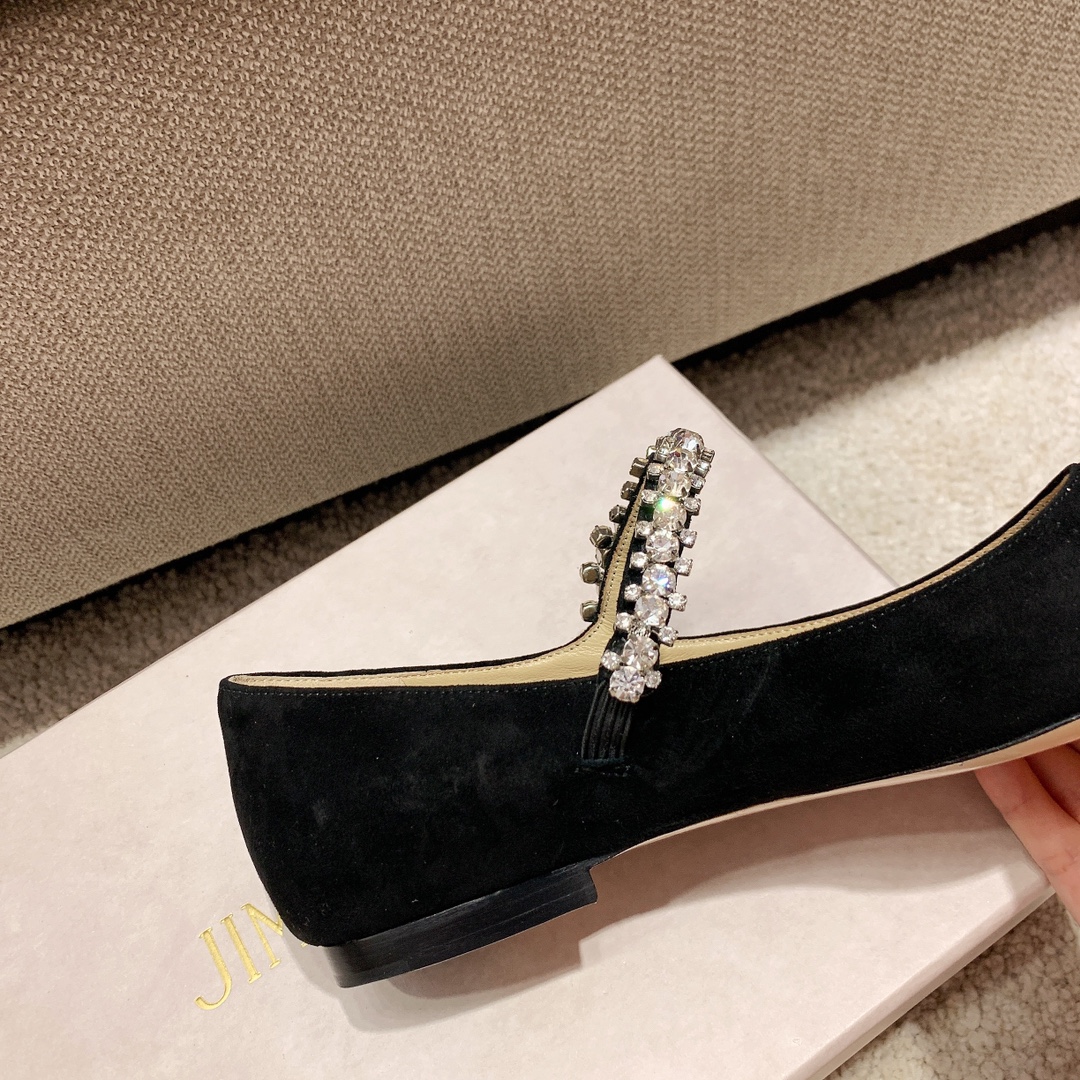 Jimmy Choo JC21ss最新BAILY水晶单鞋