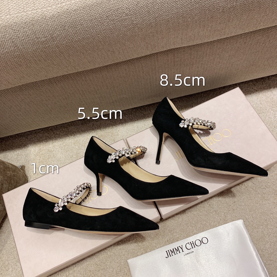 Jimmy Choo JC21ss最新BAILY水晶单鞋