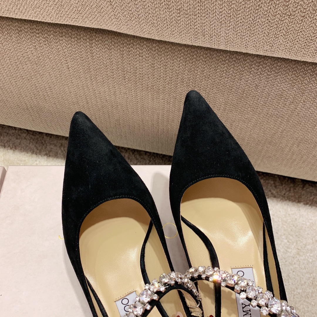 Jimmy Choo JC21ss最新BAILY水晶单鞋
