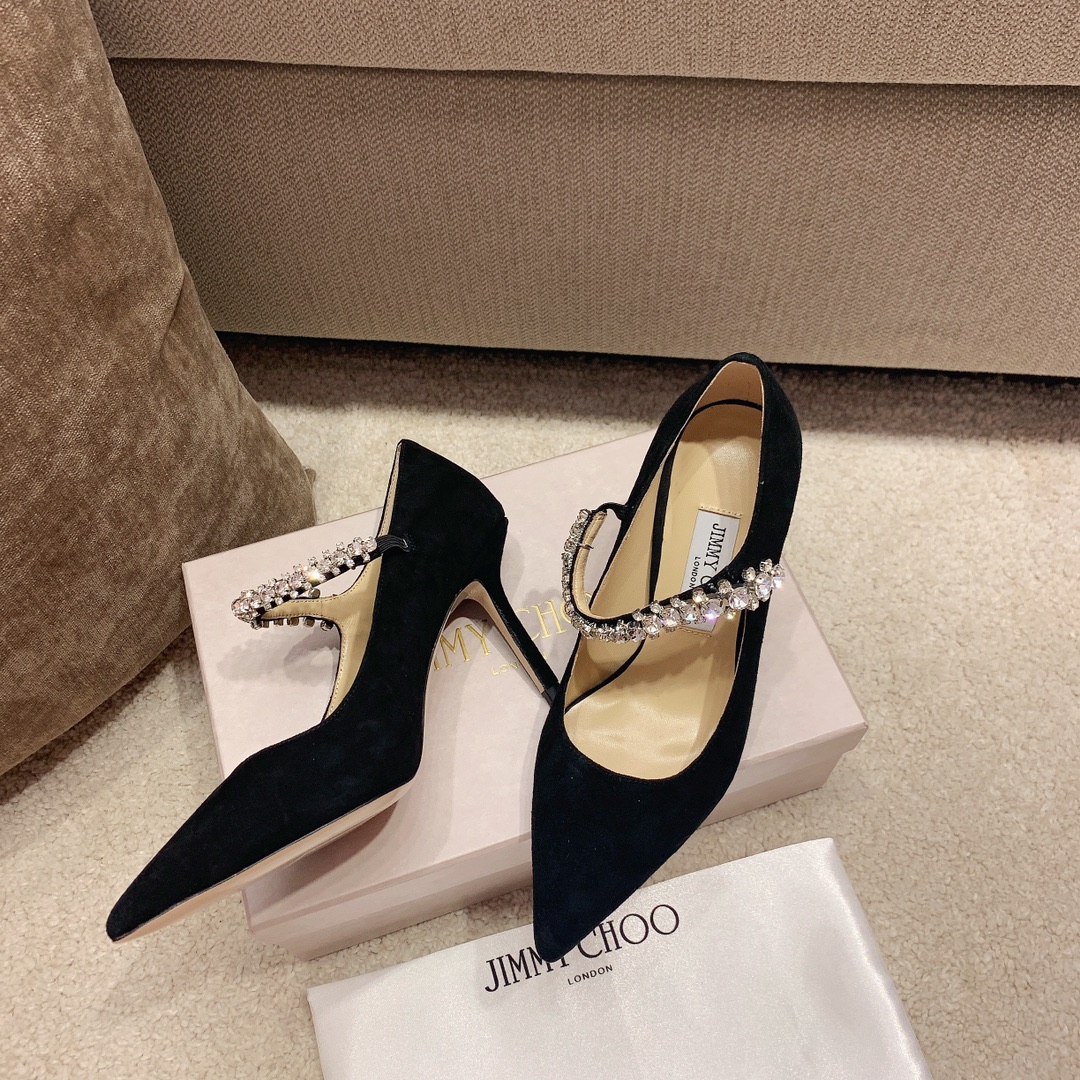 Jimmy Choo JC21ss最新BAILY水晶单鞋