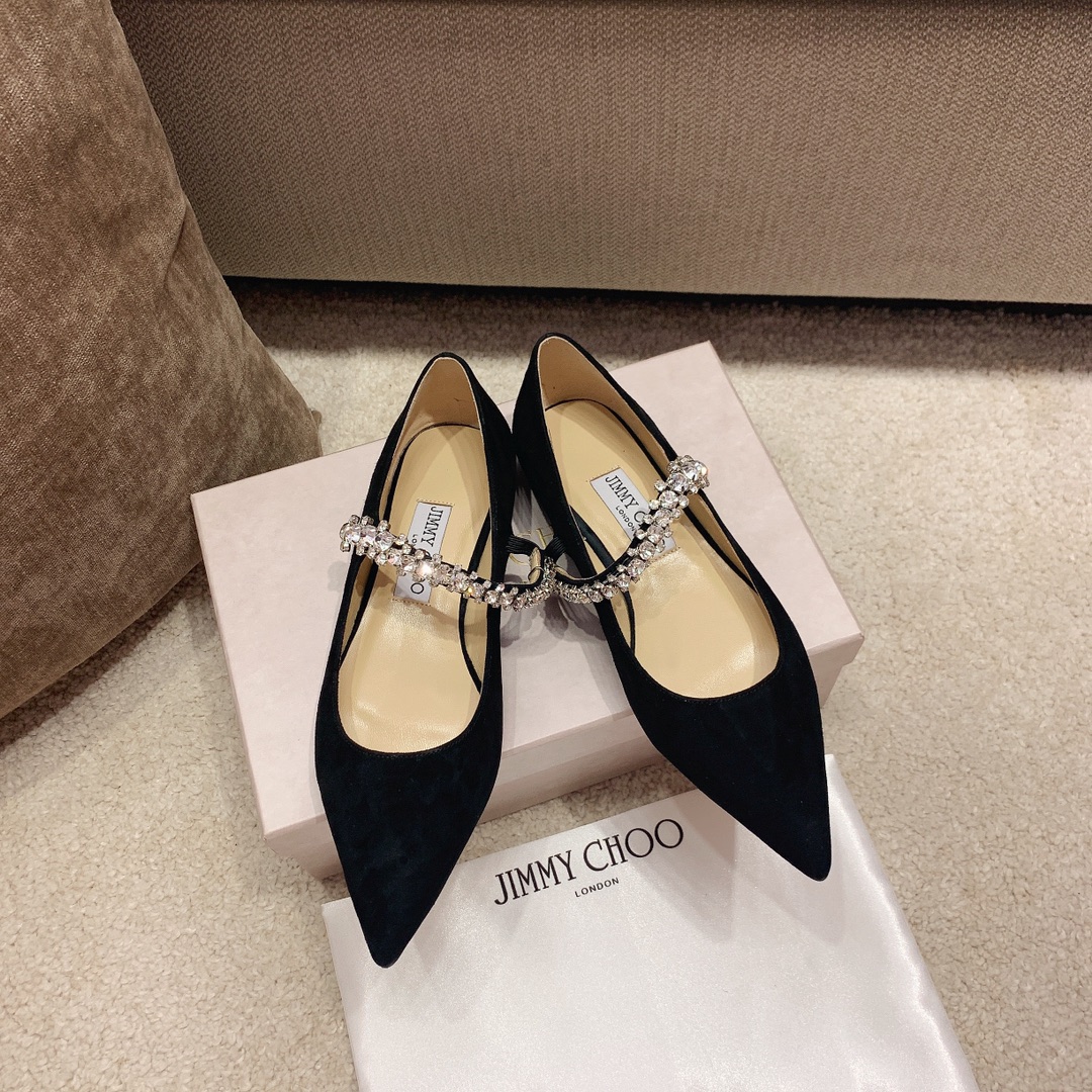 Jimmy Choo JC21ss最新BAILY水晶单鞋