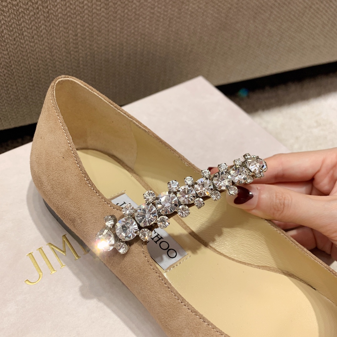 Jimmy Choo JC21ss最新BAILY水晶单鞋