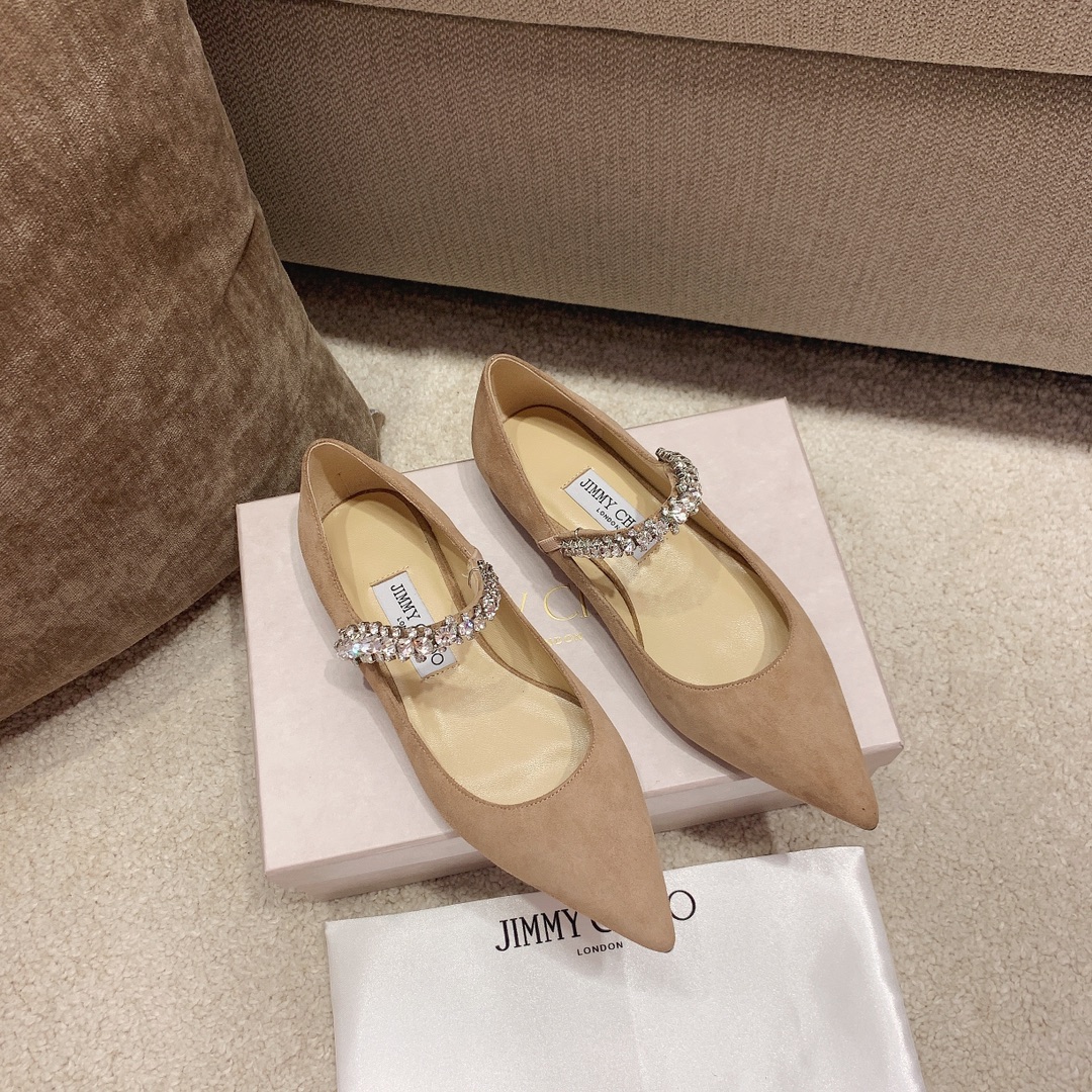 Jimmy Choo JC21ss最新BAILY水晶单鞋
