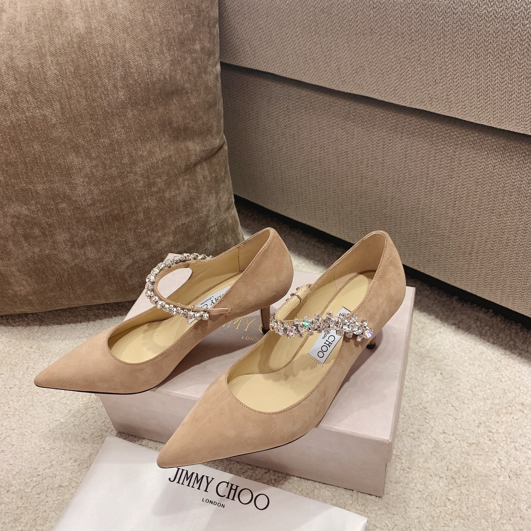 Jimmy Choo JC21ss最新BAILY水晶单鞋