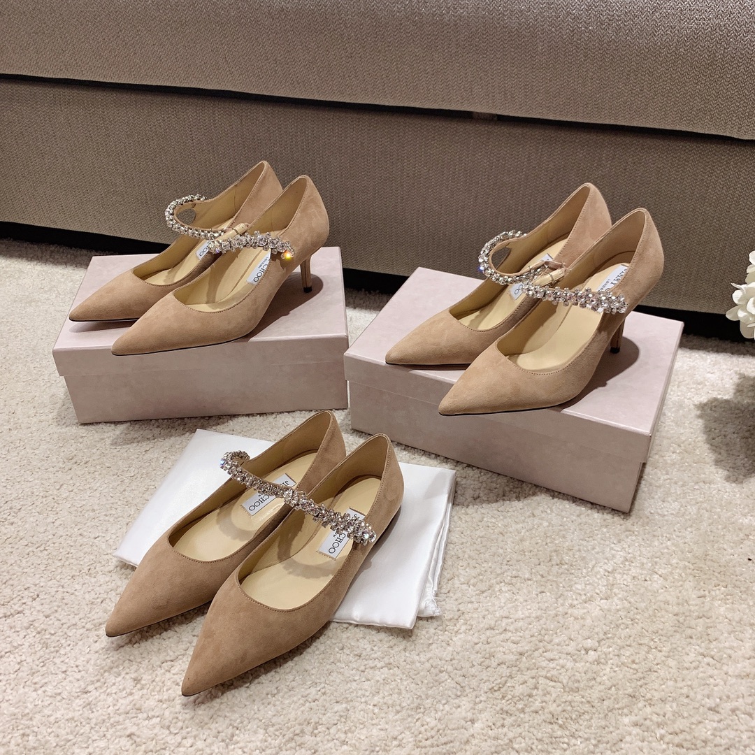 Jimmy Choo JC21ss最新BAILY水晶单鞋