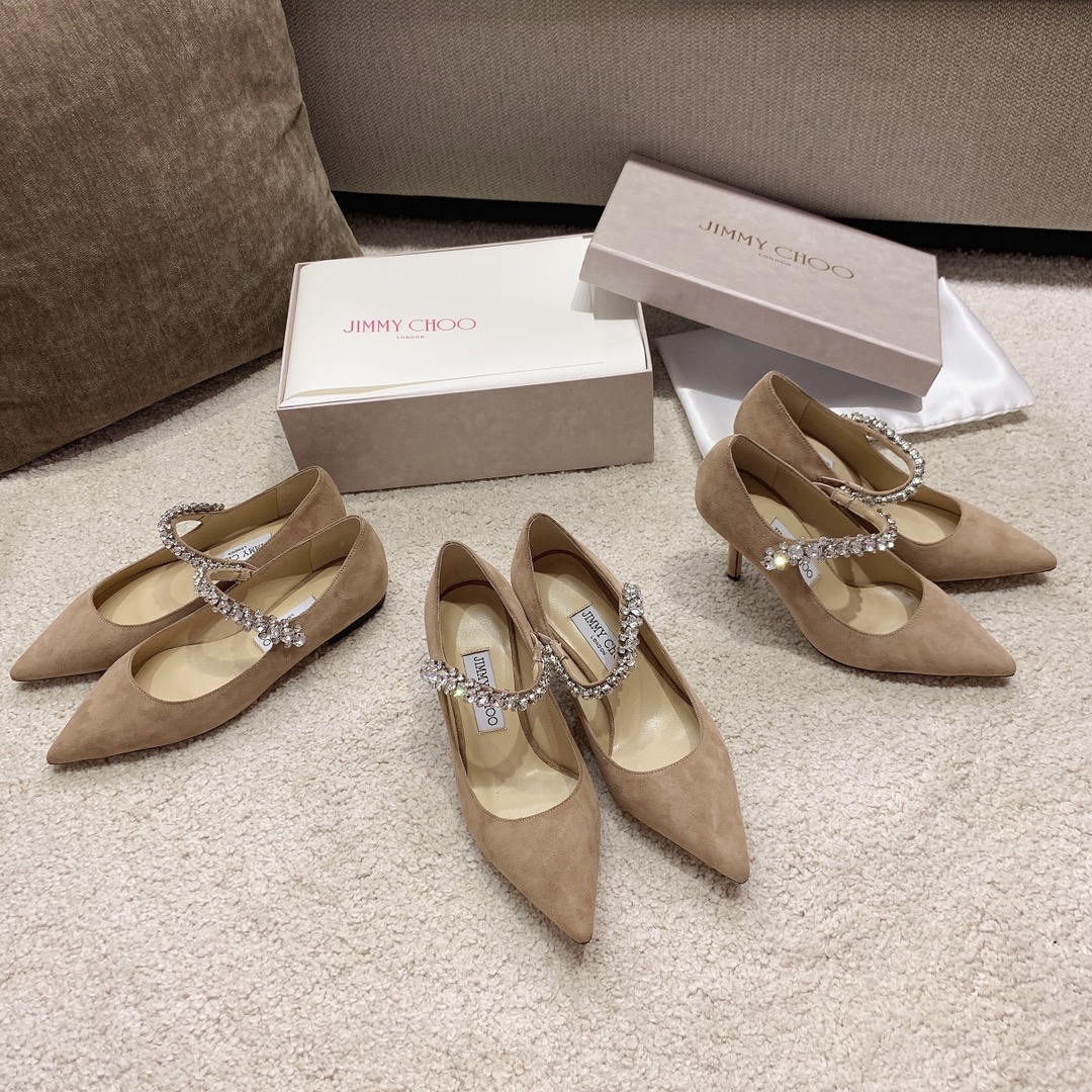 Jimmy Choo JC21ss最新BAILY水晶单鞋