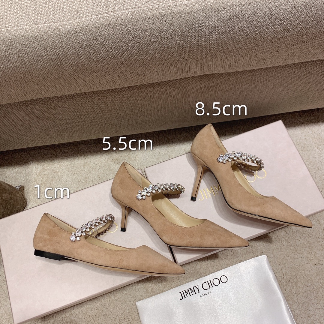 Jimmy Choo JC21ss最新BAILY水晶单鞋