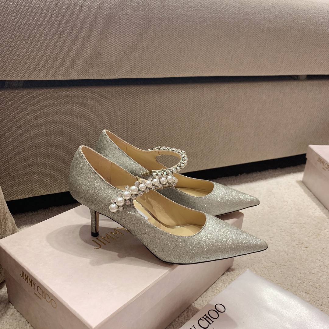Jimmy Choo JC21ss最新BAILY水晶单鞋