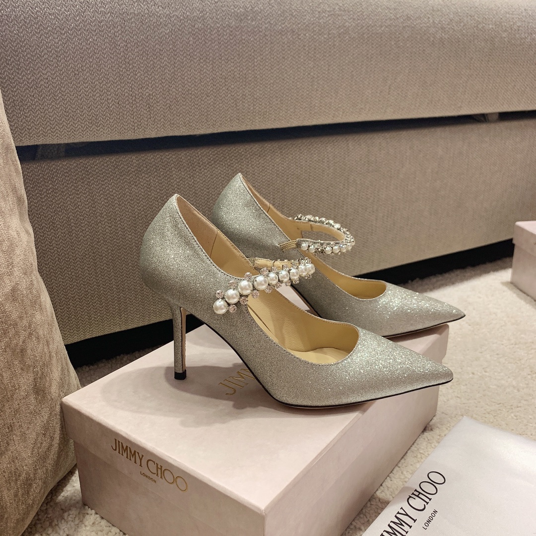 Jimmy Choo JC21ss最新BAILY水晶单鞋