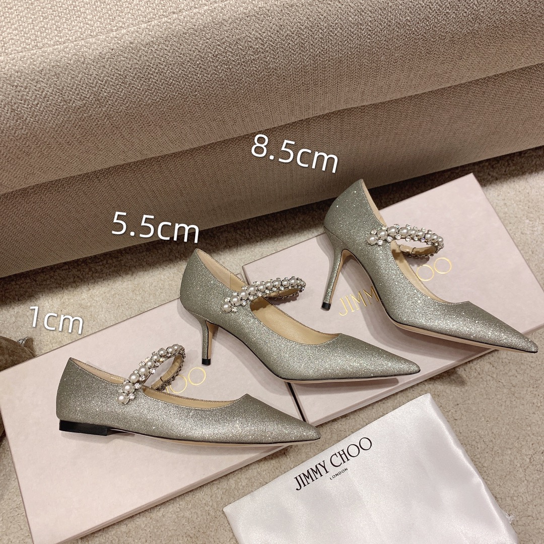 Jimmy Choo JC21ss最新BAILY水晶单鞋