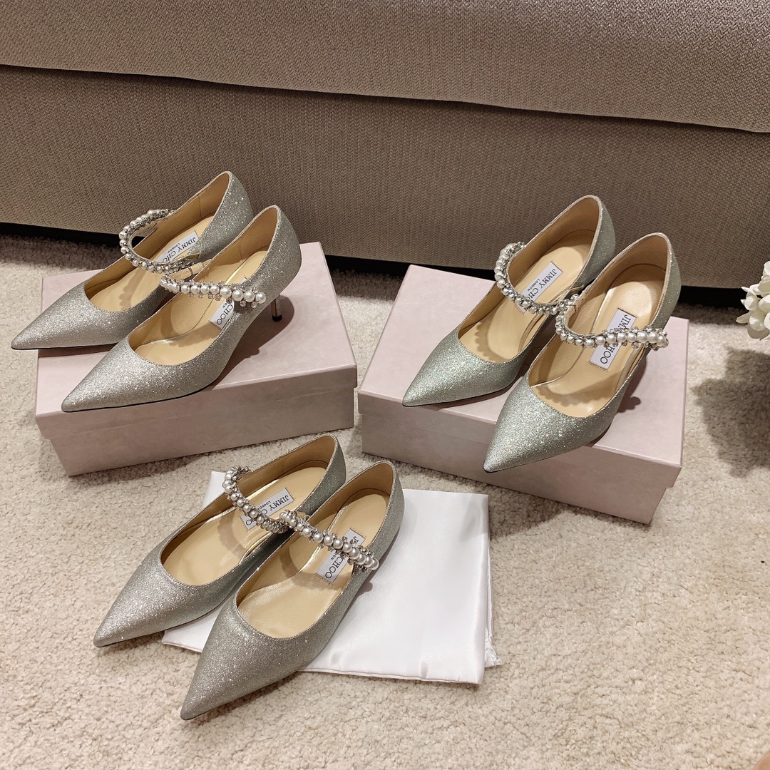 Jimmy Choo JC21ss最新BAILY水晶单鞋