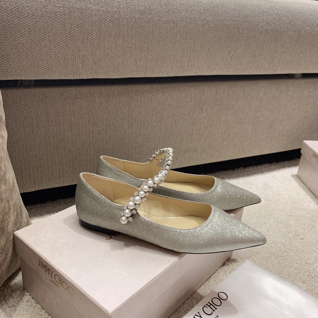 Jimmy Choo JC21ss最新BAILY水晶单鞋