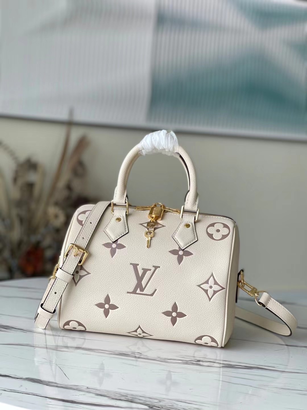 Louis Vuitton LV Speedy Bags Handbags Buy Sell
 White Empreinte​ Fall Collection M58947