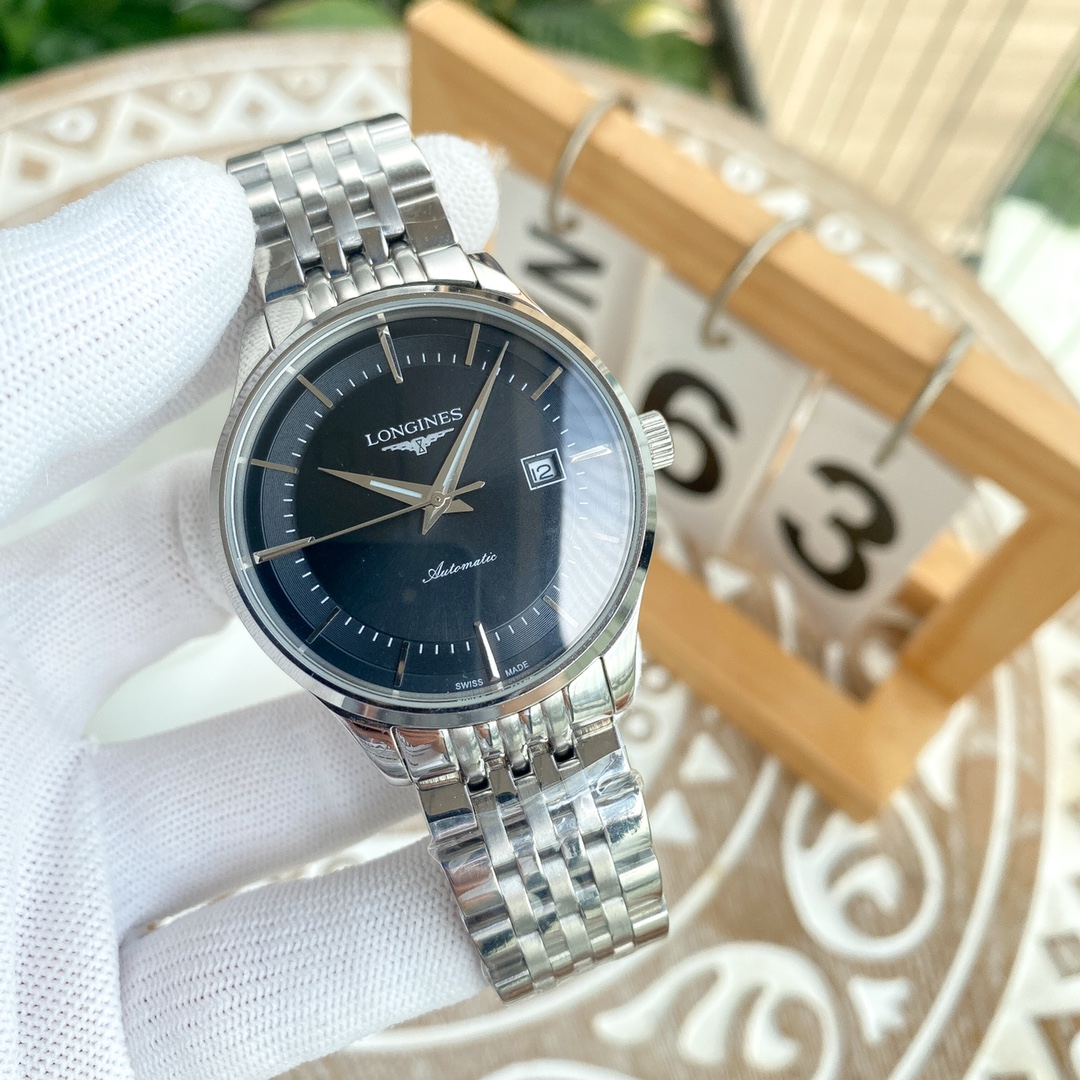 [LONGINES Watches]platinum steel strip Longines Boutique Men