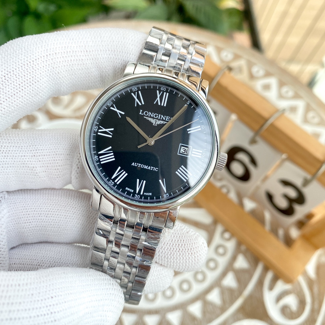 [LONGINES Watches]platinum steel strip Longines Boutique Men