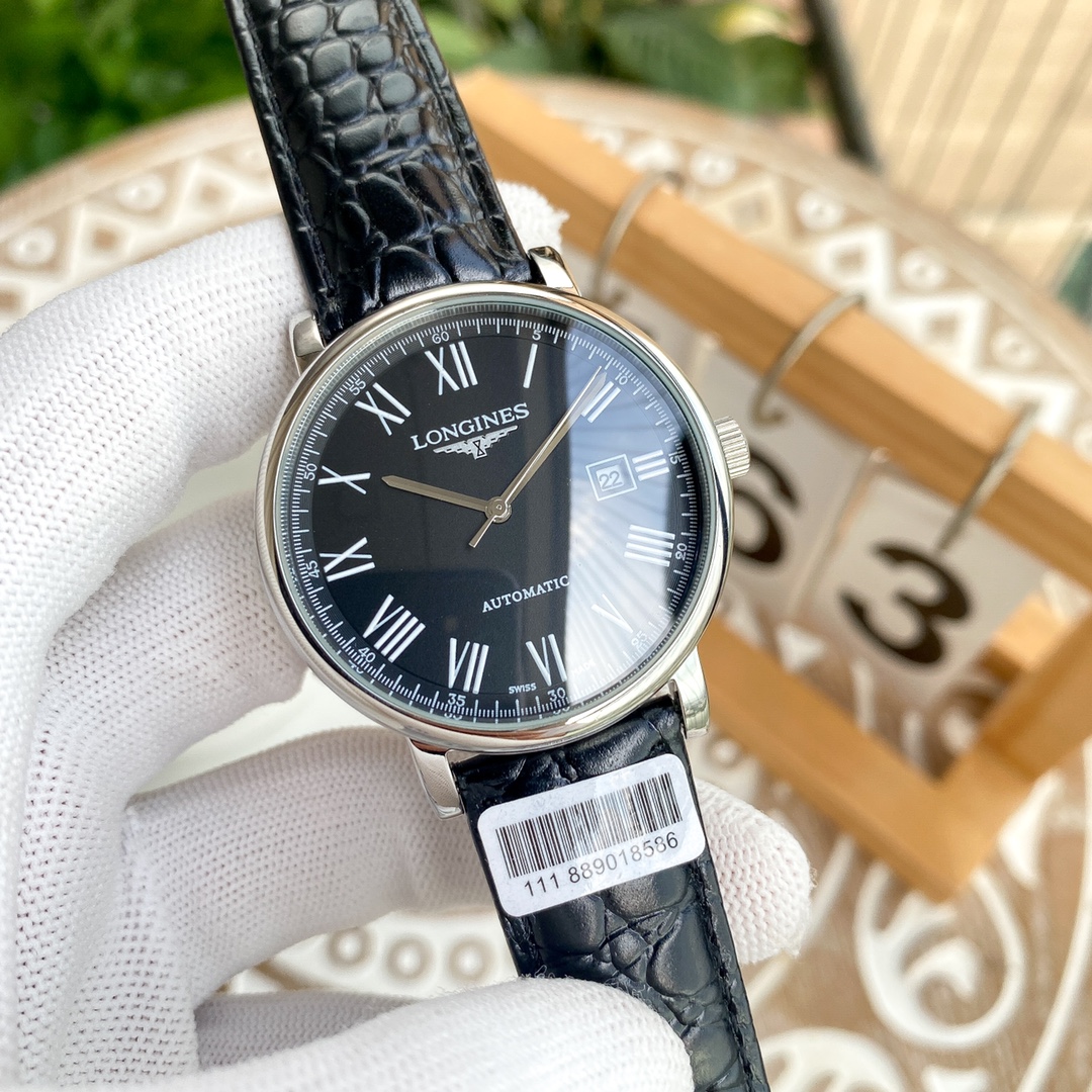 [LONGINES Watches]platinum steel strip Longines Boutique Men