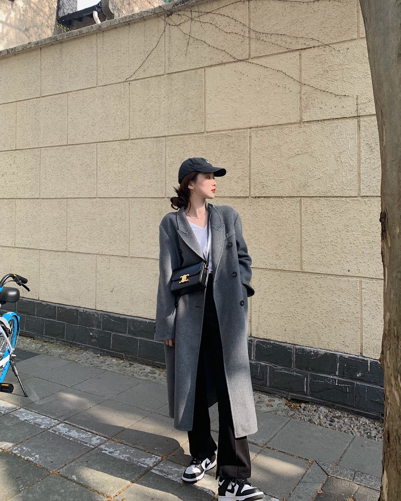 CELINE TEEN TRIOMPHE 18.5CM BAG 188423黑色