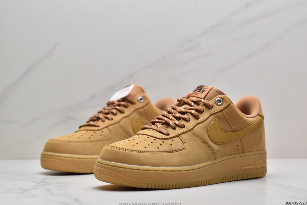 180 小麦Air Force 1 Low 07 LV8”Wheat / Flax”空军一号低帮经典板鞋CJ9179-200