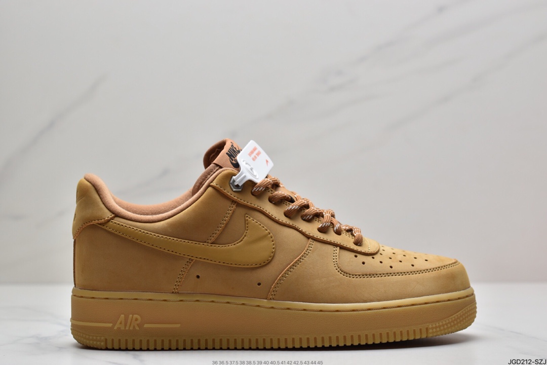 180 小麦Air Force 1 Low 07 LV8”Wheat / Flax”空军一号低帮经典板鞋CJ9179-200