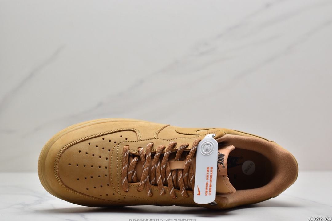 180 小麦Air Force 1 Low 07 LV8”Wheat / Flax”空军一号低帮经典板鞋CJ9179-200