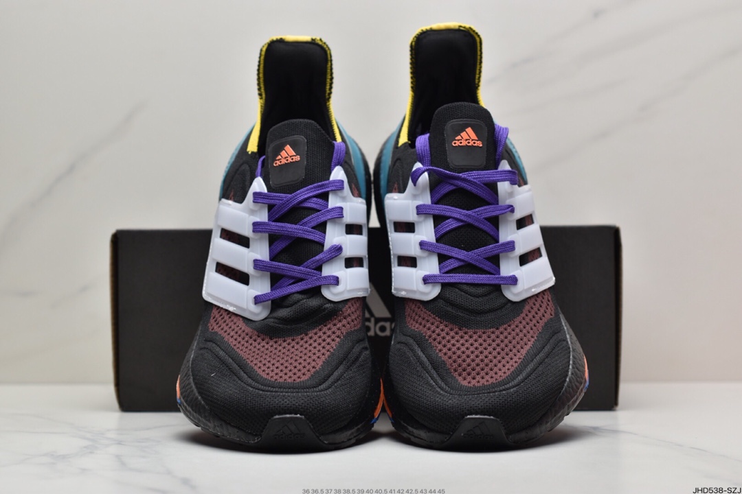 190 阿迪达斯Adidas Ultra Boost 21 以编织纱网代替TPU材质FY0838