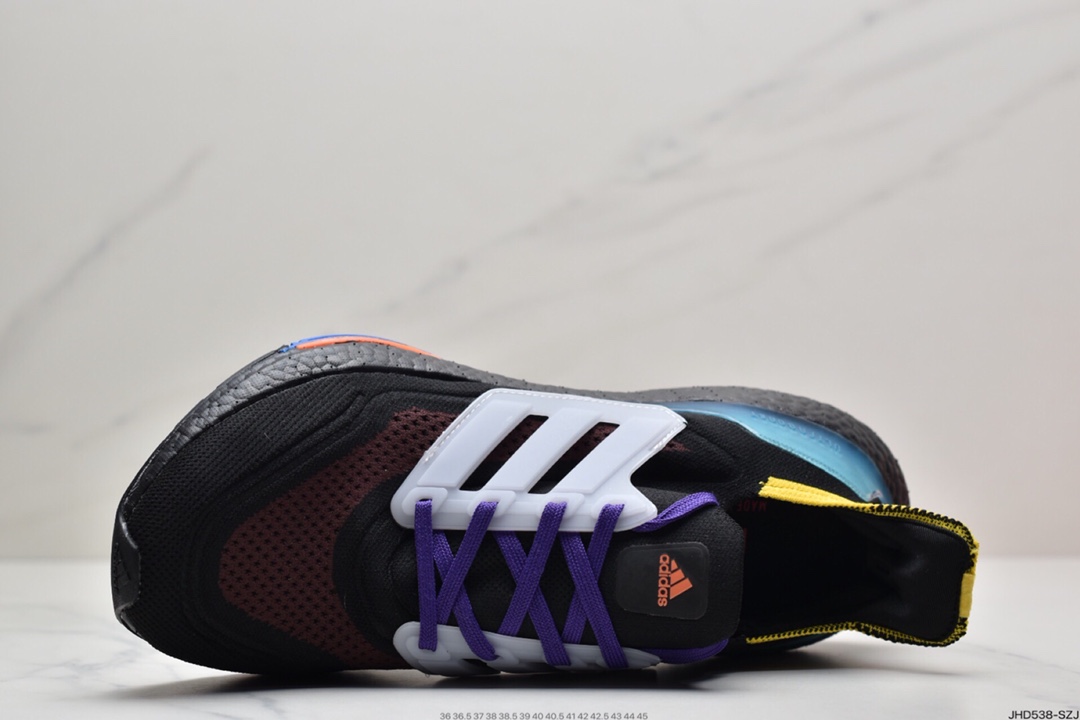 190 阿迪达斯Adidas Ultra Boost 21 以编织纱网代替TPU材质FY0838